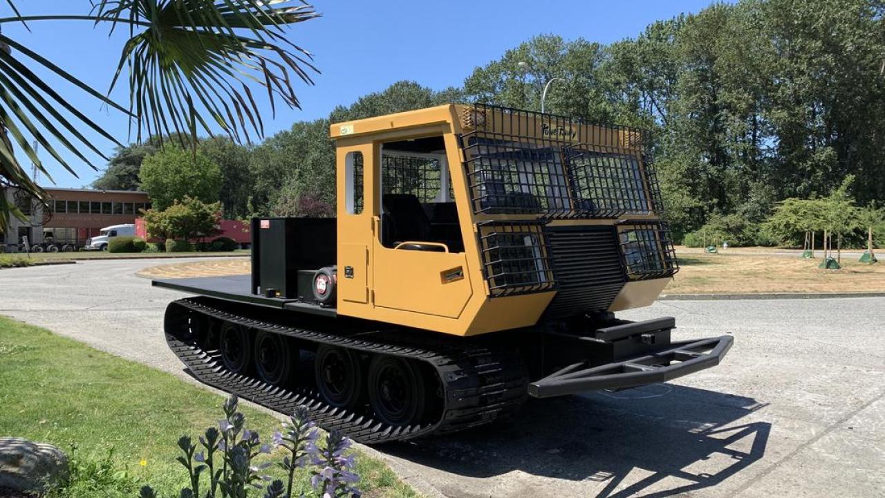 Used 2015 PowerBully Tracked Flat Deck Equipment Carrier 2 Seater Diesel for sale in Burnaby, BC