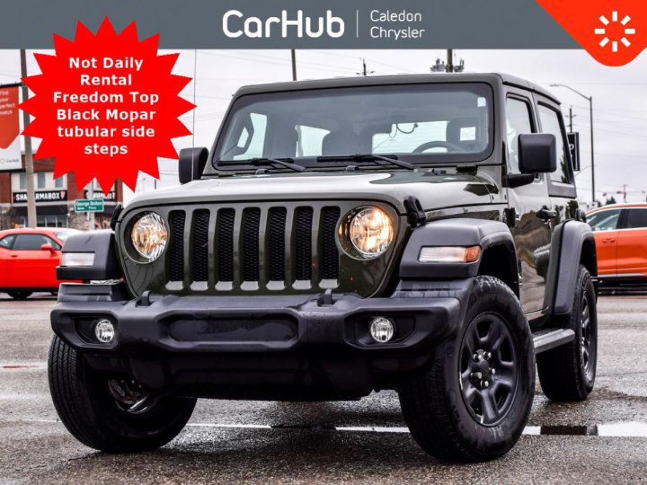 Used 2022 Jeep Wrangler Sport 4x4 Freedom Top  Apple CarPlay for sale in Bolton, ON