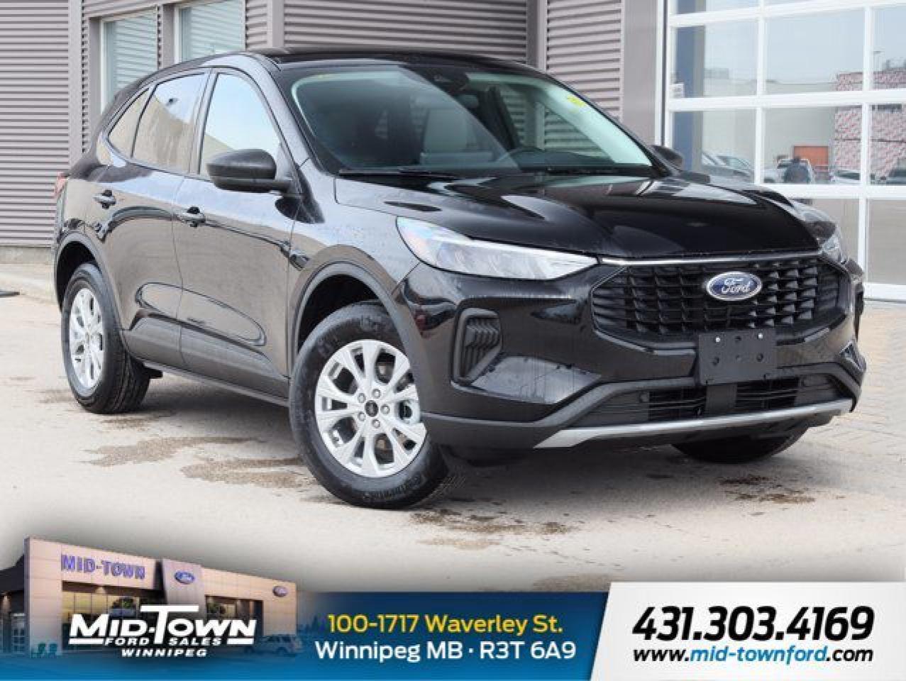 *2025 Ford Escape Active AWD -- Smart, Efficient, and Adventure-Ready*<br /><br />Discover everyday versatility with the *2025 Ford Escape Active AWD*, powered by a fuel-efficient *1.5L EcoBoost engine* with *Auto Start-Stop* technology. With impressive fuel ratings of *9.2 L/100km city, 7.4 highway, and 8.4 combined*, this compact SUV is built to handle Canadian roads with confidence and economy.<br /><br />The intelligent *All-Wheel Drive system* ensures traction and control in all weather conditions, while the *Active Grille Shutter* system enhances aerodynamics for optimal efficiency. Convenience is built-in with *illuminated entry*, *remote start*, and a *power liftgate*---perfect for life on the go.<br /><br />Stay safe and in control with advanced driver-assist features including *BLIS (Blind Spot Information System) with Cross-Traffic Alert* and *Lane Keep Assist*, offering peace of mind on busy highways or narrow city streets.<br /><br />Whether youre commuting, running errands, or escaping for the weekend, the *2025 Escape Active AWD* blends modern design, intelligent technology, and dependable performance into one well-equipped, fuel-smart SUV.