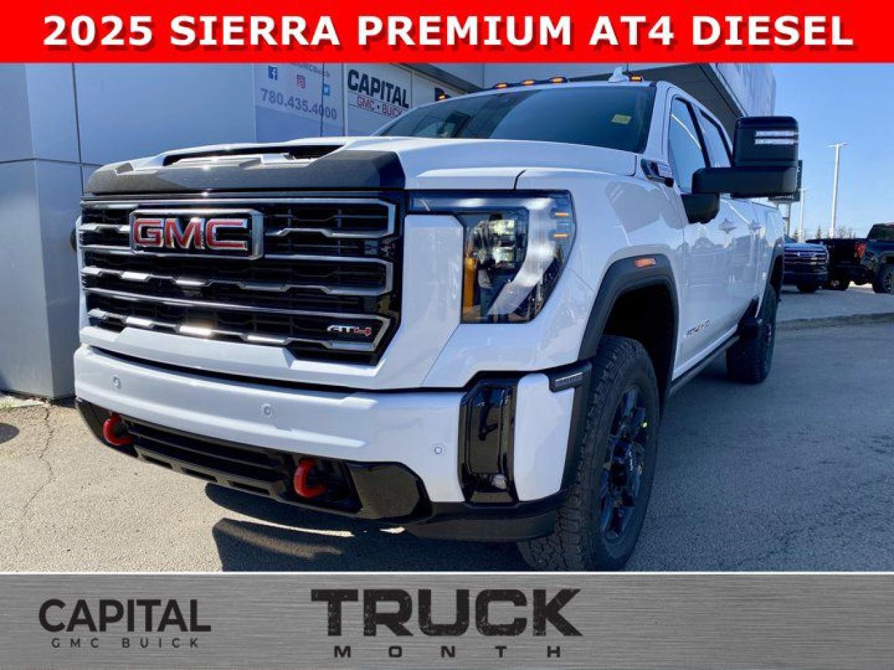 New 2025 GMC Sierra 3500 HD Crew Cab AT4 for sale in Edmonton, AB