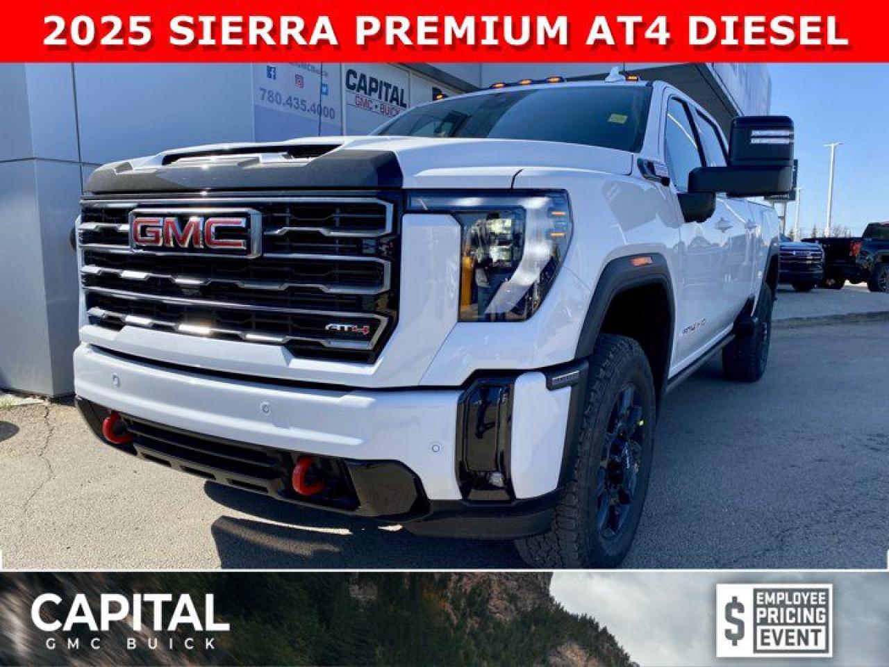 New 2025 GMC Sierra 3500 HD Crew Cab AT4 for sale in Edmonton, AB