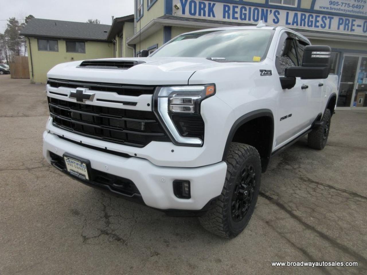 2024 Chevrolet Silverado 2500 3/4 TON Z71-LTZ-MODEL 5 PASSENGER 6.6L - DURAMAX.. 4X4.. CREW-CAB.. 6.6-BOX.. NAVIGATION.. POWER SUNROOF.. LEATHER.. HEATED/AC SEATS..