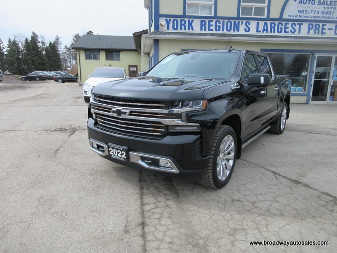 2022 Chevrolet Silverado 1500 LOADED HIGH-COUNTRY-EDITION 5 PASSENGER 6.2L - V8.. 4X4.. CREW-CAB.. SHORTY.. NAVIGATION.. LEATHER.. HEATED/AC SEATS.. SUNROOF.. BACK-UP CAMERA.. Photo1
