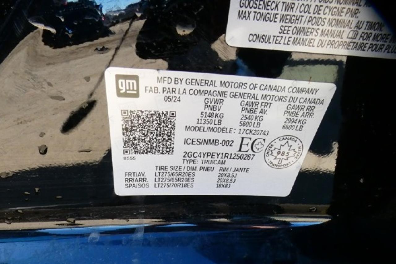 2024 Chevrolet Silverado 2500 LTZ DURA DSL Crew w/H&C L, S/R, NAV, BUC, PRB, HUD - Photo #24