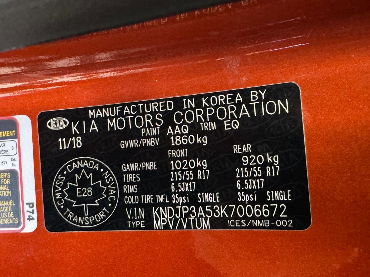 2019 Kia Soul EX+Camera+ApplePlay+Hetaed Steering+CLEAN CARFAX Photo