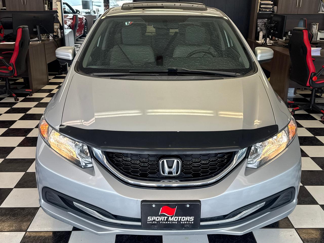 2015 Honda Civic EX+New Tires+Brakes+Camera+Heated Seats+Sunroof Photo