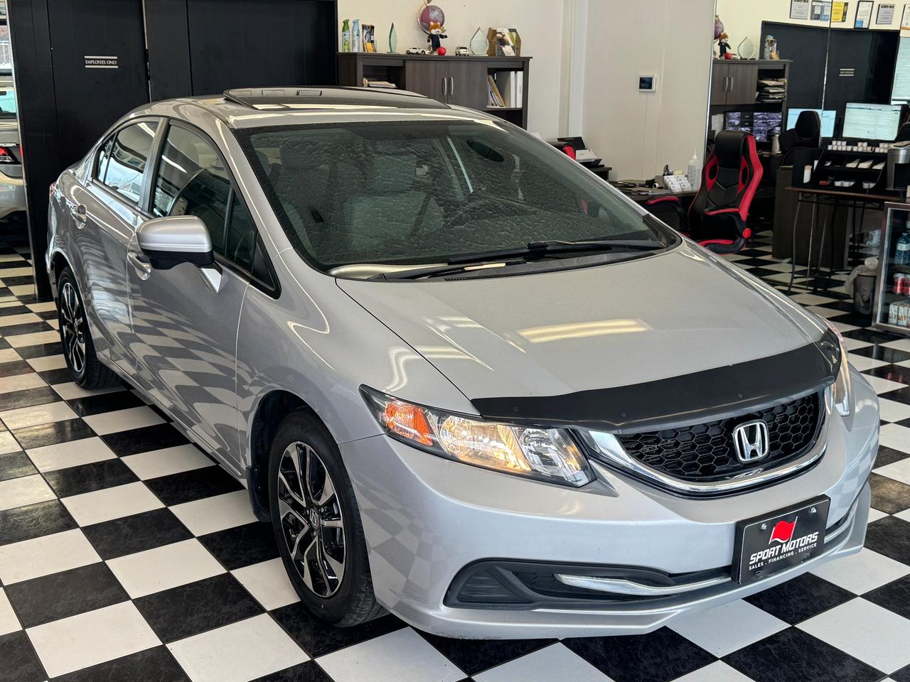 2015 Honda Civic EX+New Tires+Brakes+Camera+Heated Seats+Sunroof Photo