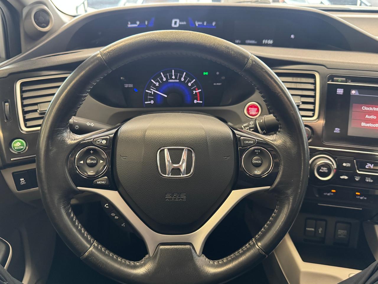 2015 Honda Civic EX+New Tires+Brakes+Camera+Heated Seats+Sunroof Photo