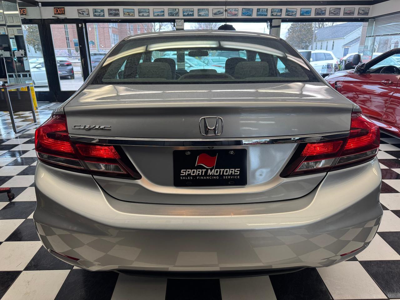 2015 Honda Civic EX+New Tires+Brakes+Camera+Heated Seats+Sunroof Photo