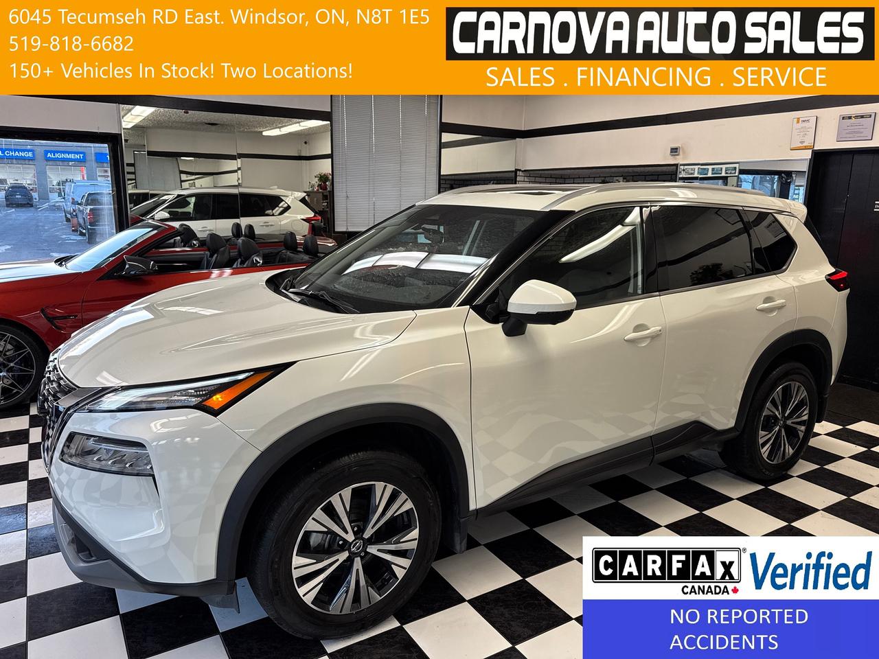 2021 Nissan Rogue SV Moonroof+BSM+Adaptive Cruise+CLEAN CARFAX Photo