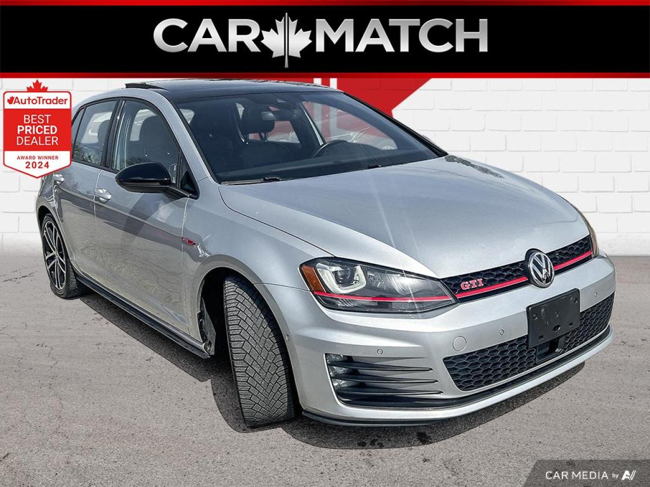 2017 Volkswagen Golf GTI / PERFORMANCE DSG / ROOF / LEATHER / NAV - Photo #8