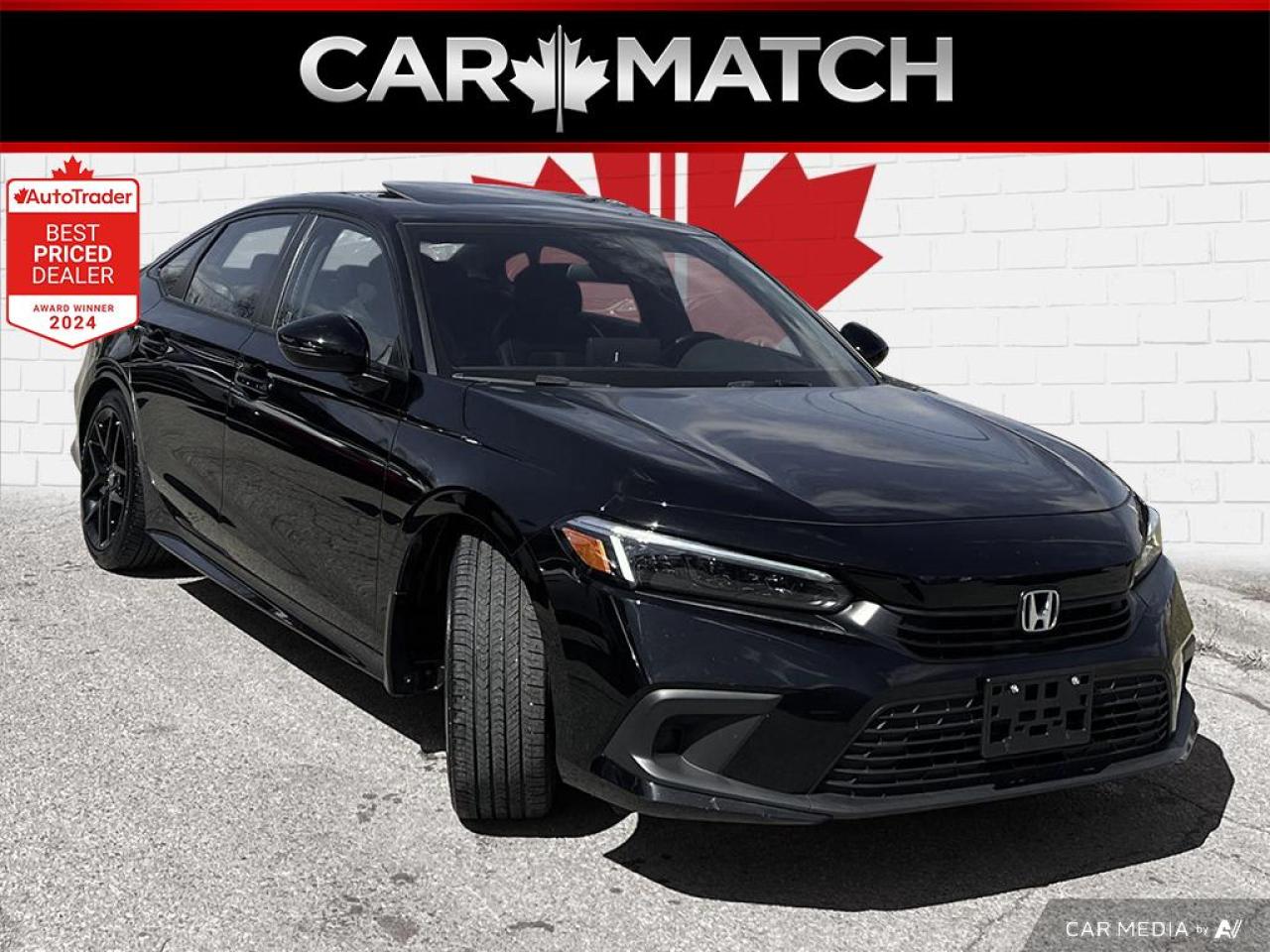 2022 Honda Civic SPORT / ROOF / REVERSE CAM / AUTO / ALLOYS - Photo #7