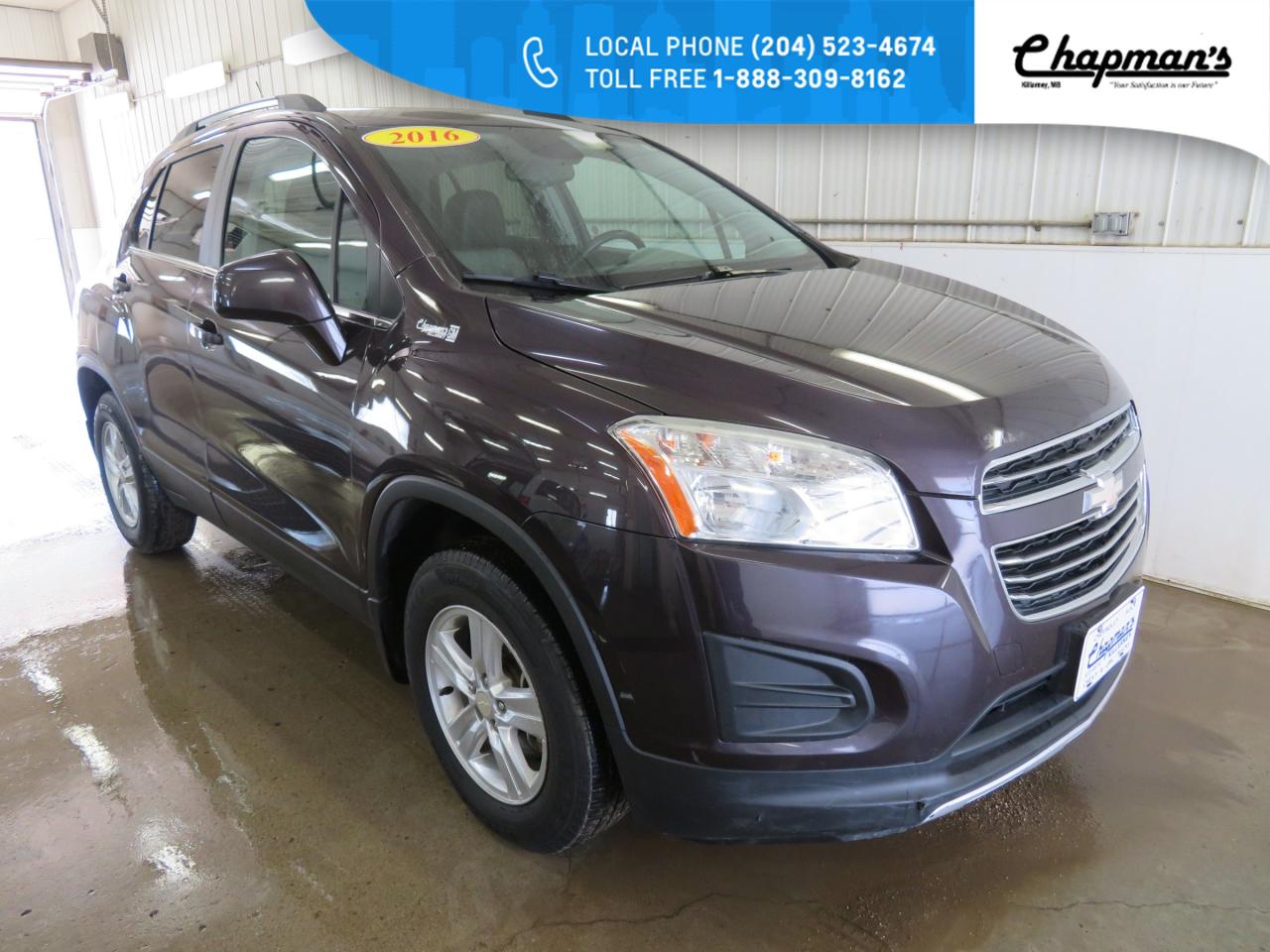 Used 2016 Chevrolet Trax LT Rear Vision Camera, Bose Speaker System, Power Sunroof for sale in Killarney, MB