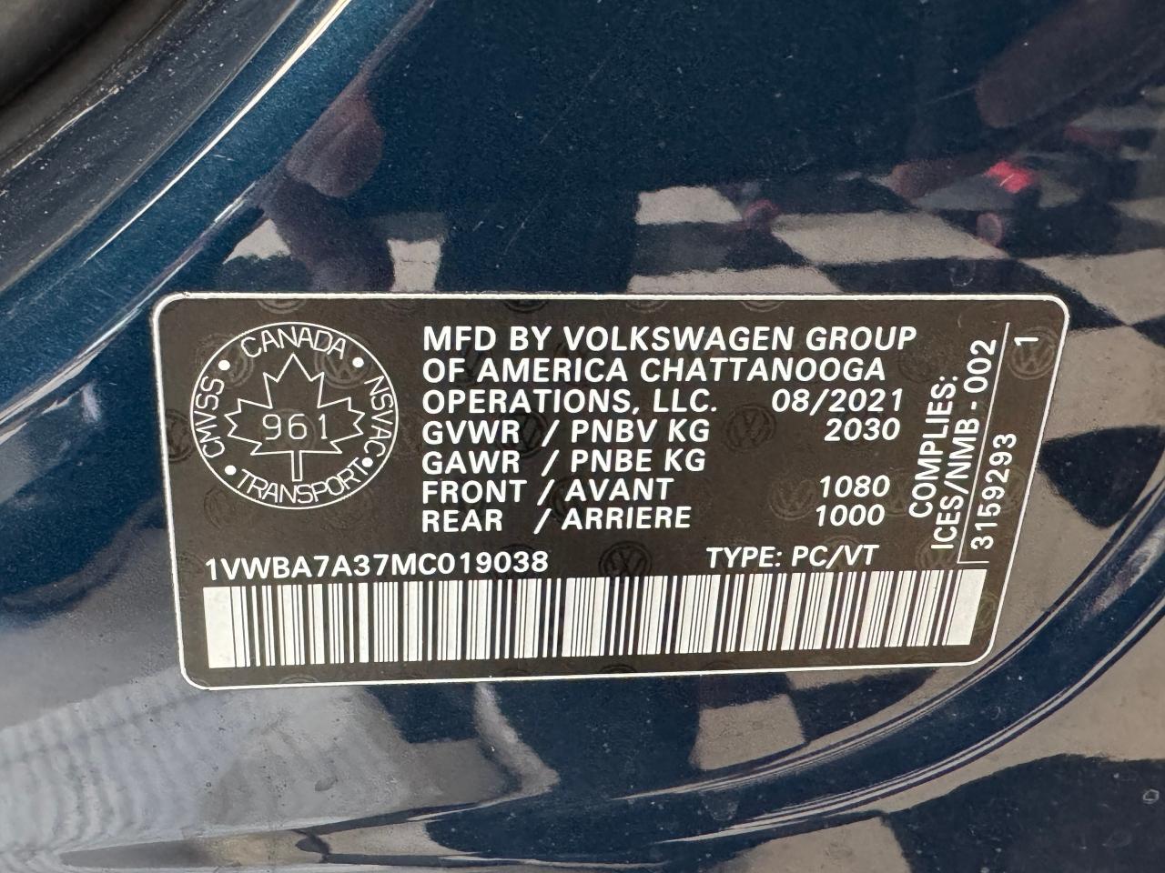 2021 Volkswagen Passat HIGHLINE+Adaptive Cruise+Roof+BSM+CLEAN CARFAX - Photo #45
