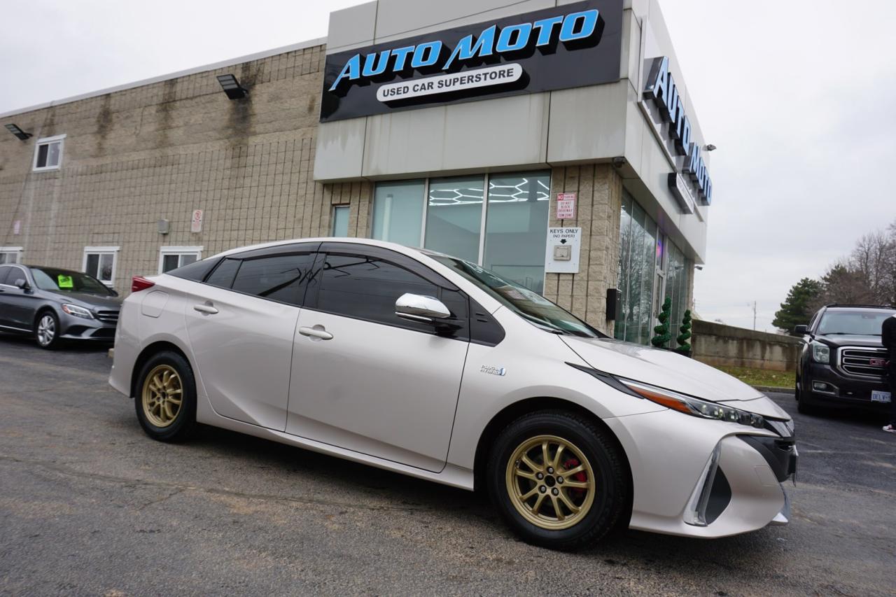Used 2018 Toyota Prius Prime PREMIUM PLUG-IN CERTIFIED *2nd WINTER* NAV CAMERA HEATED SEAT/STEERING LANE DEPARTURE for sale in Burlington, ON