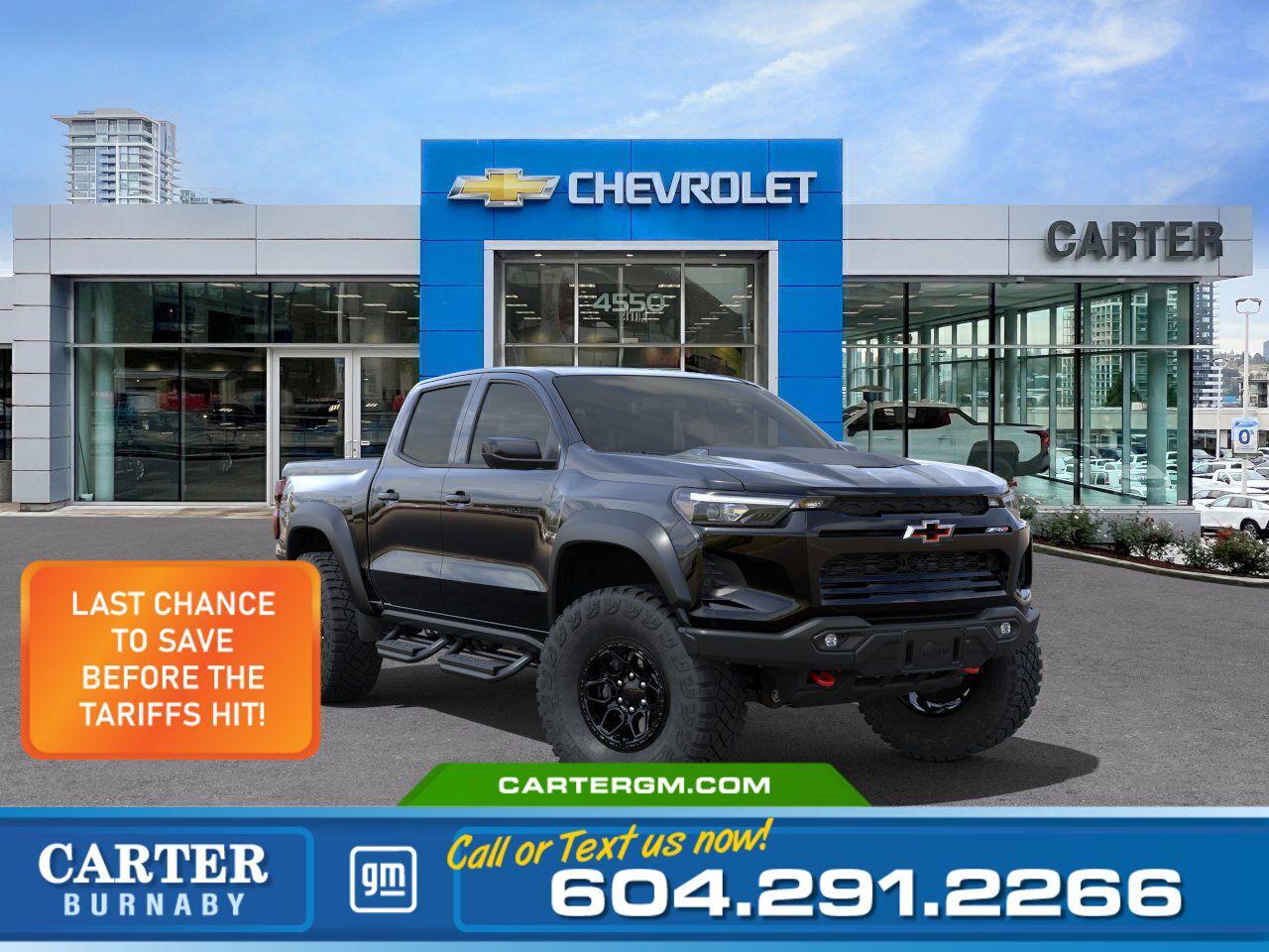 New 2025 Chevrolet Colorado | Beat the Tariffs — Lock In Your Price Now! for sale in Burnaby, BC