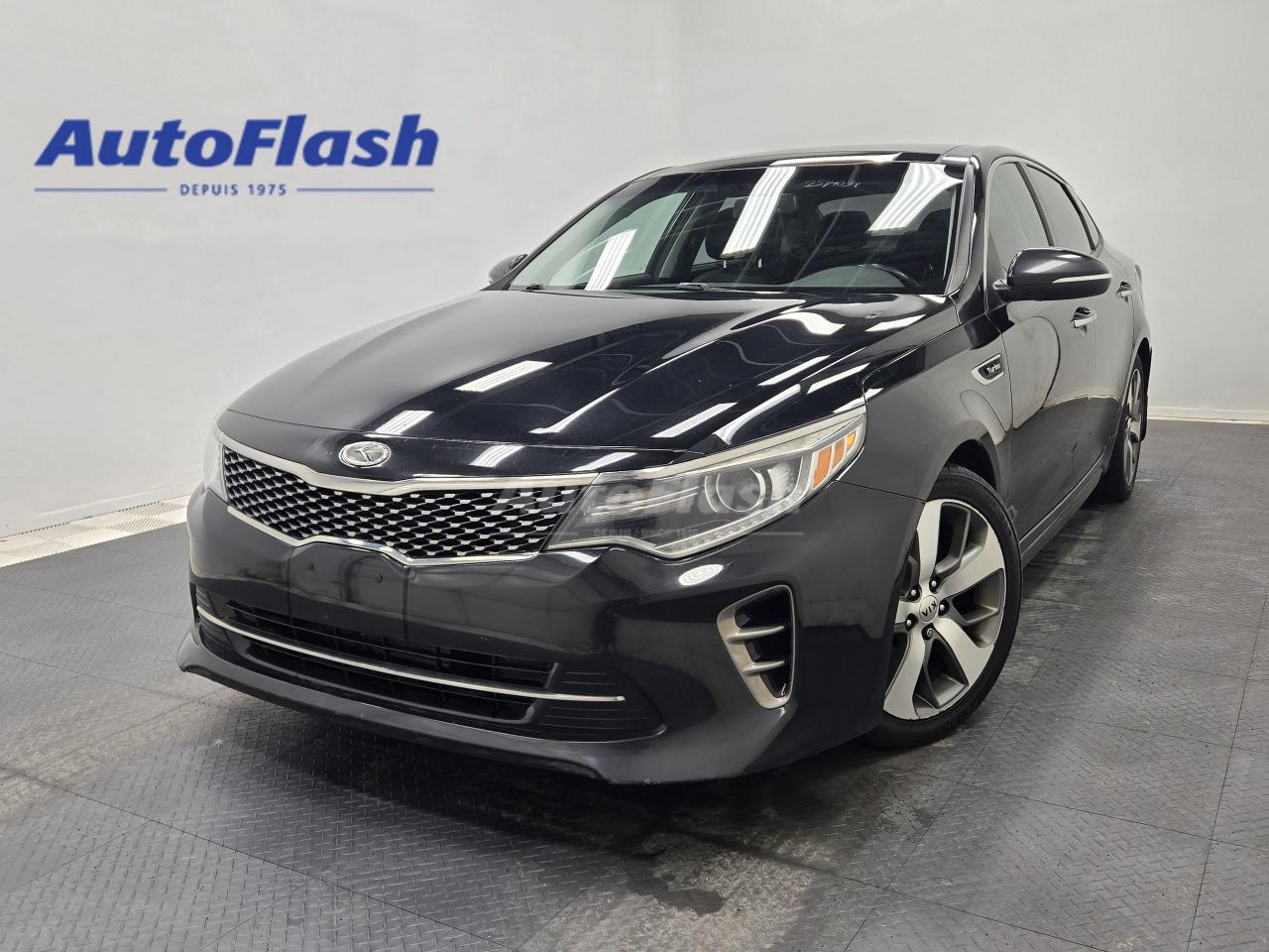 Used 2016 Kia Optima SX TURBO, TOIT PANO, CUIR, CAMERA RECUL for sale in Saint-Hubert, QC