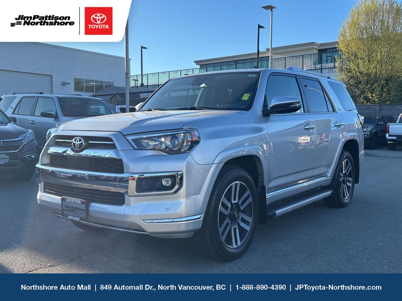 Used 2022 Toyota 4Runner Limited 7 Passenger, Certified for sale in North Vancouver, BC
