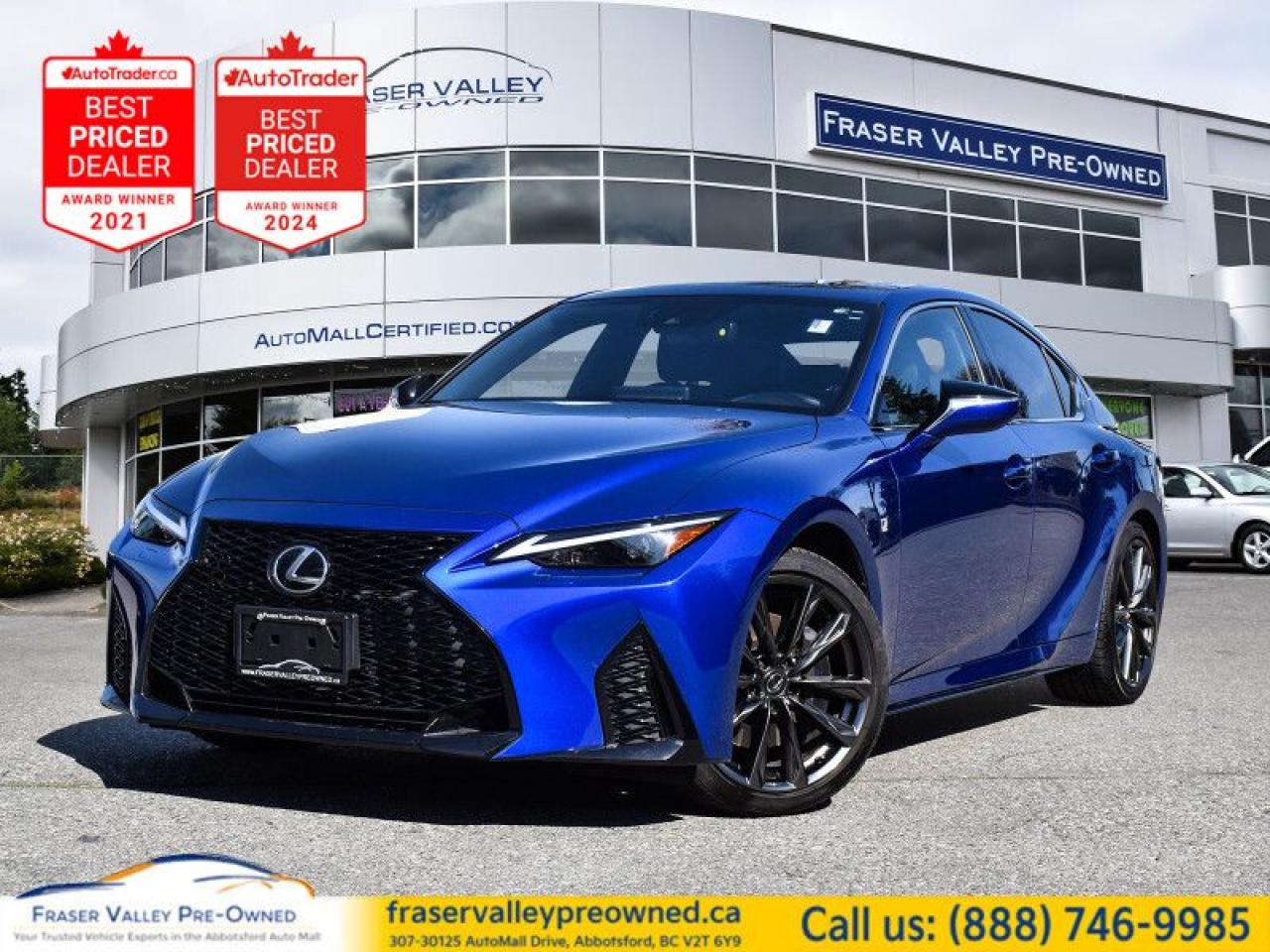 Used 2023 Lexus IS 300 AWD  F-Sport, Loaded, Like-New for sale in Abbotsford, BC
