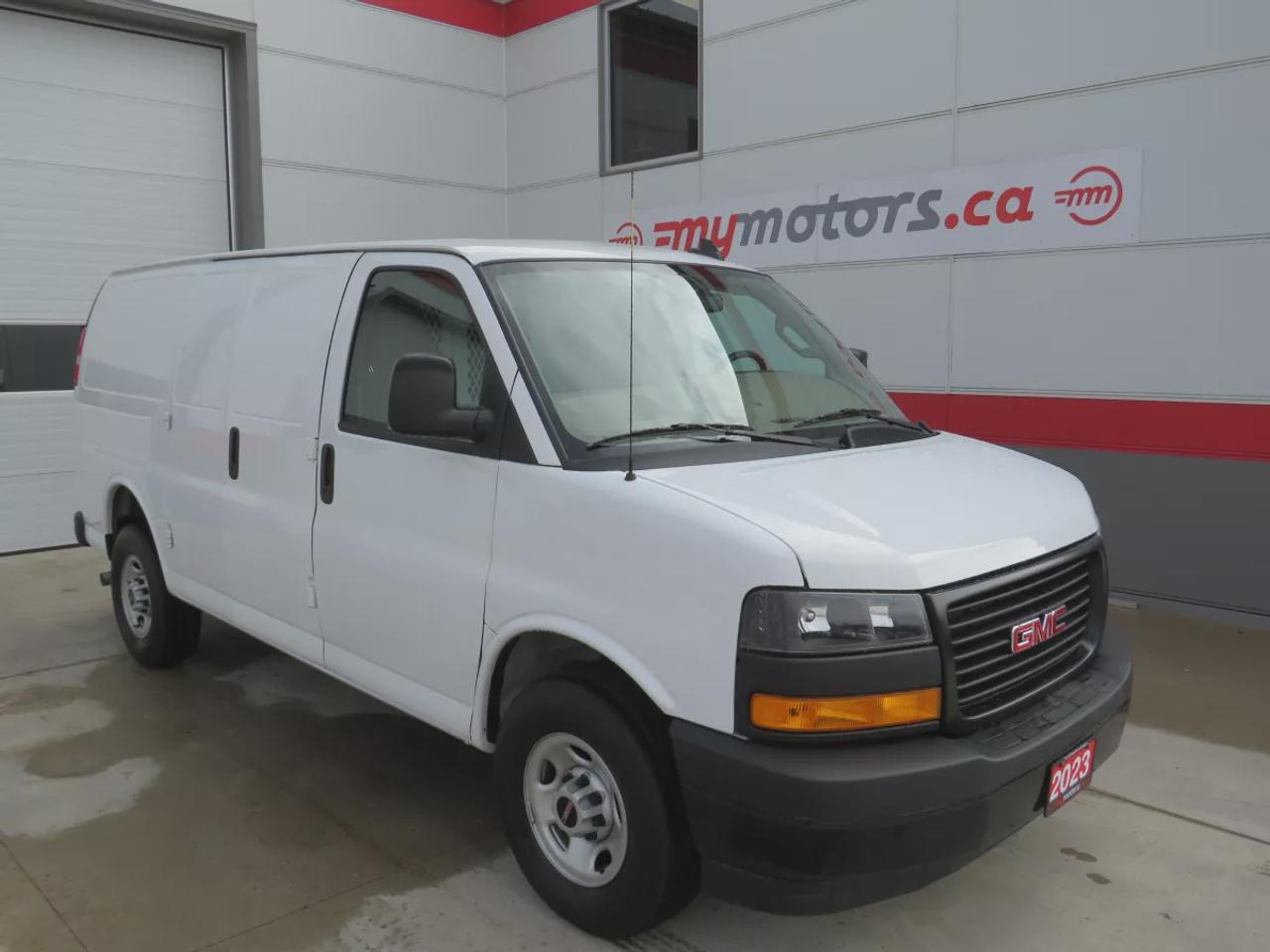 2023 GMC Savana Cargo Van G2500 Cargo  | Low Km | Safety Certified | Alloy Rims | Leather Seats Photo0