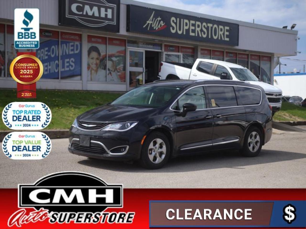 2018 Chrysler Pacifica Hybrid Touring-L  **PWR GATE - LEATH**