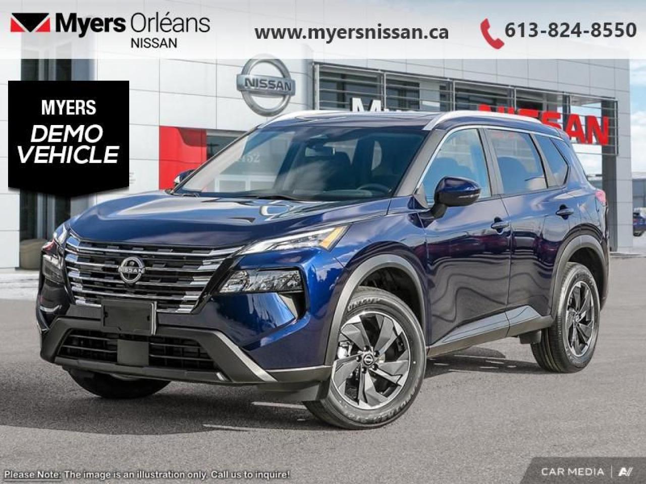 Used 2025 Nissan Rogue SV Moonroof  - Moonroof -  Power Liftgate for sale in Orleans, ON