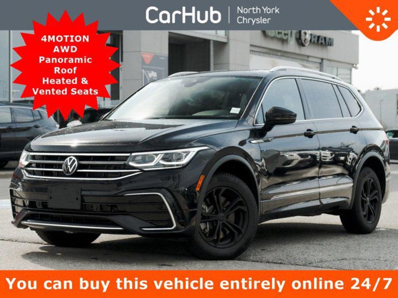 Used 2024 Volkswagen Tiguan Highline R-Line 4MOTION Pano Roof Heated Vented Seats for sale in Thornhill, ON