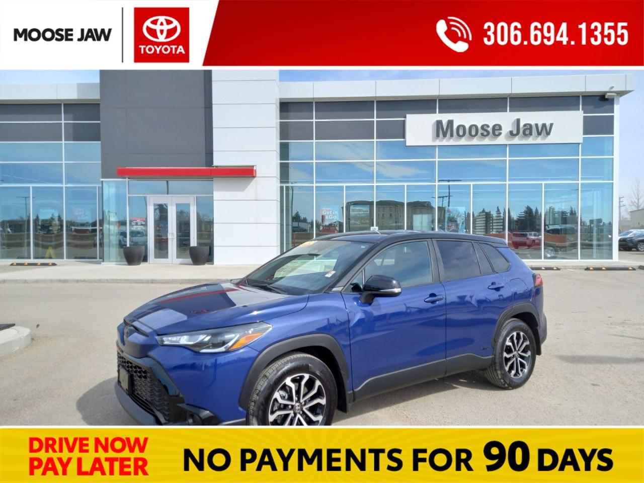 Used 2024 Toyota Corolla Cross Hybrid HYBRID SE AWD, ONLY 7,885 KMS, 196 HP WITH DRIVE MODE, HEATED SEATS, HEATED WHEEL, 8