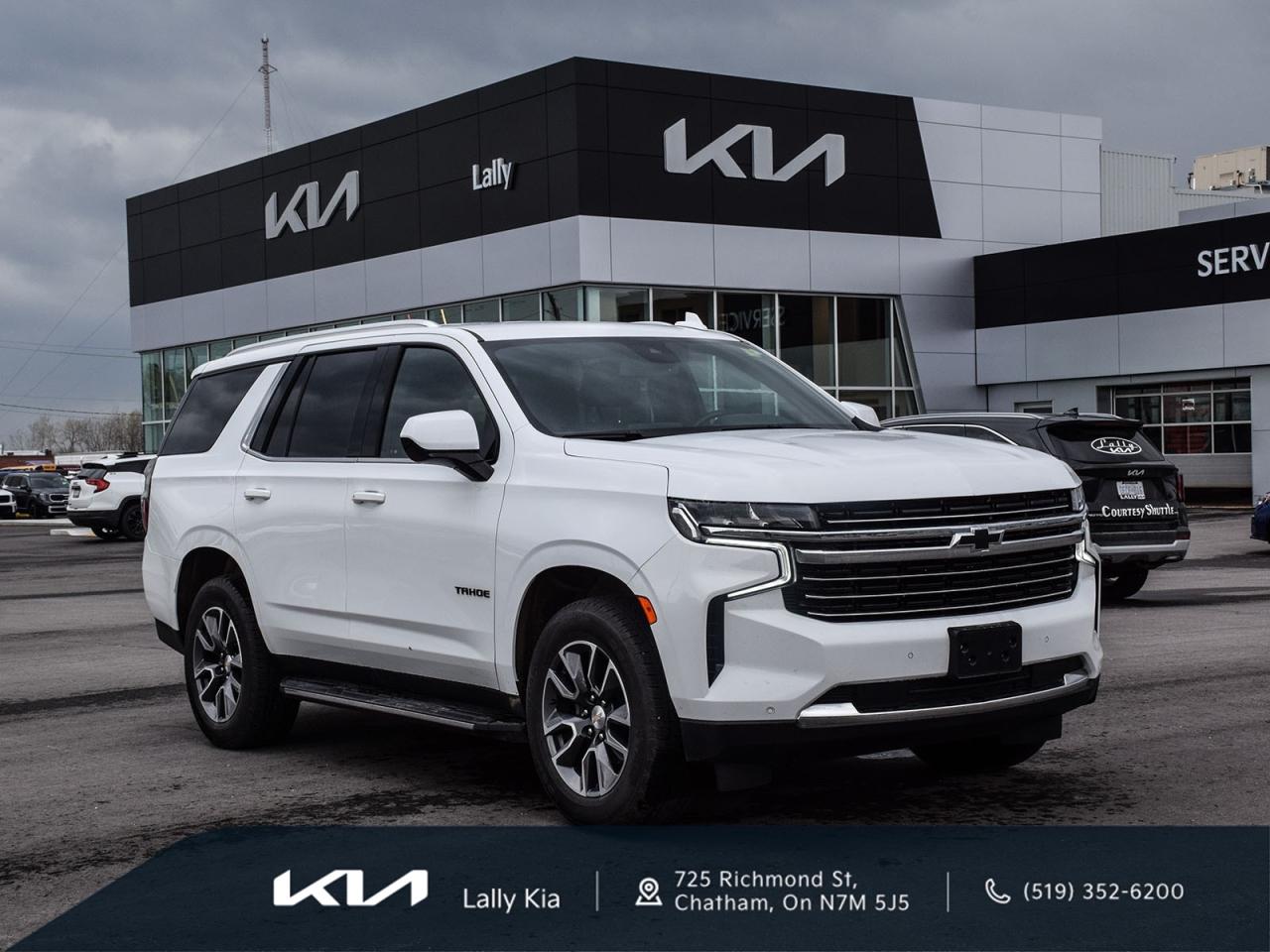 Used 2023 Chevrolet Tahoe LT New Arrival | Clean CarFax | Leather | Nav for sale in Chatham, ON