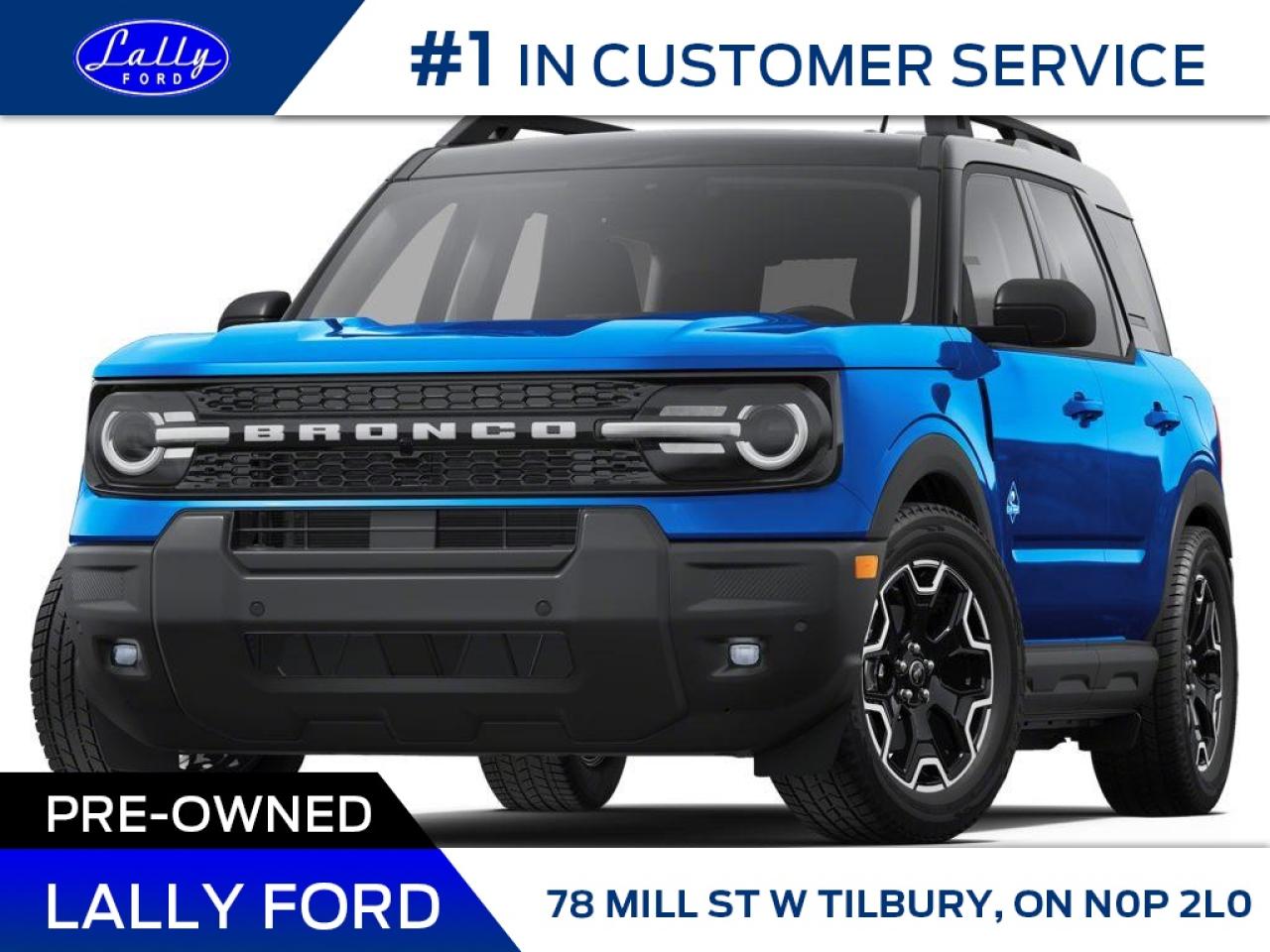 Used 2025 Ford Bronco Sport Outer Banks for sale in Tilbury, ON