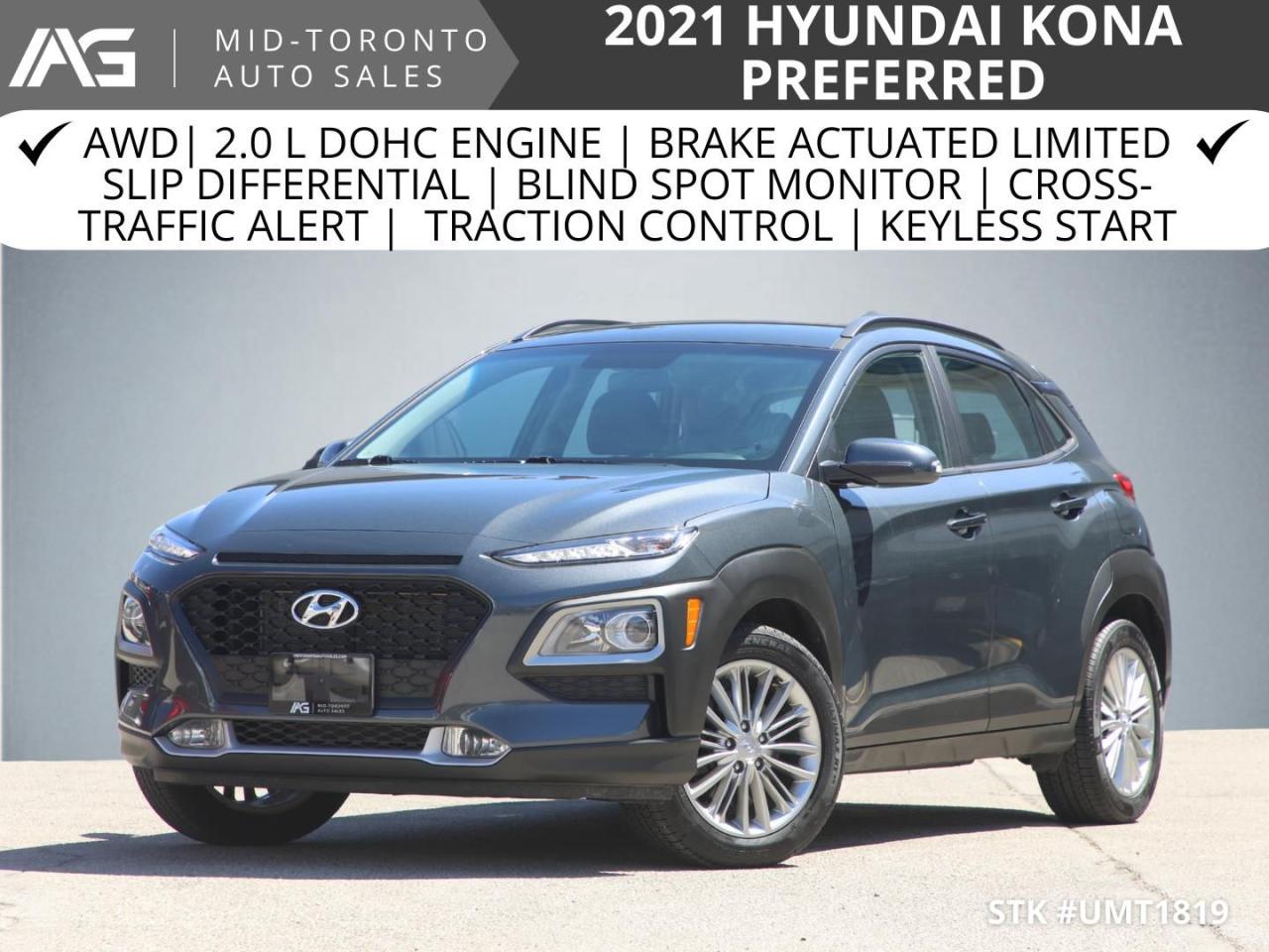 Used 2021 Hyundai KONA PREFERRED  AWD for sale in North York, ON