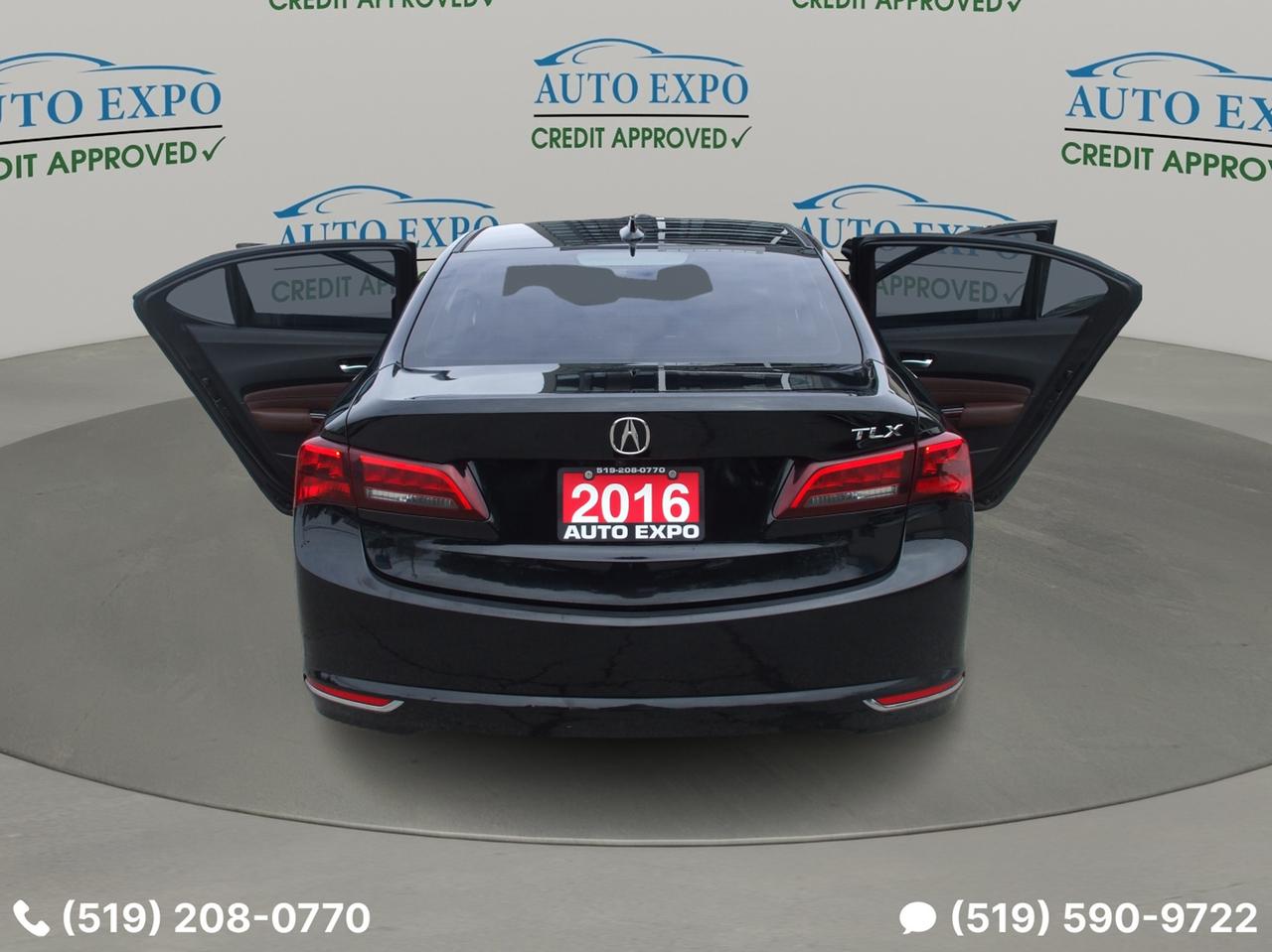 2016 Acura TLX Auto,A/C,GPS,Certified,Sunroof,2 Key's,Back up Cam Photo