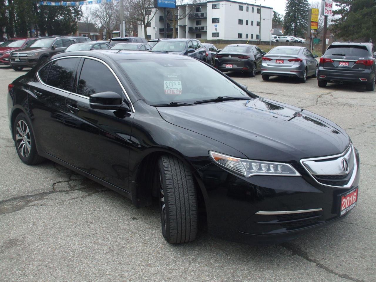 2016 Acura TLX Auto,A/C,GPS,Certified,Sunroof,2 Key's,Back up Cam