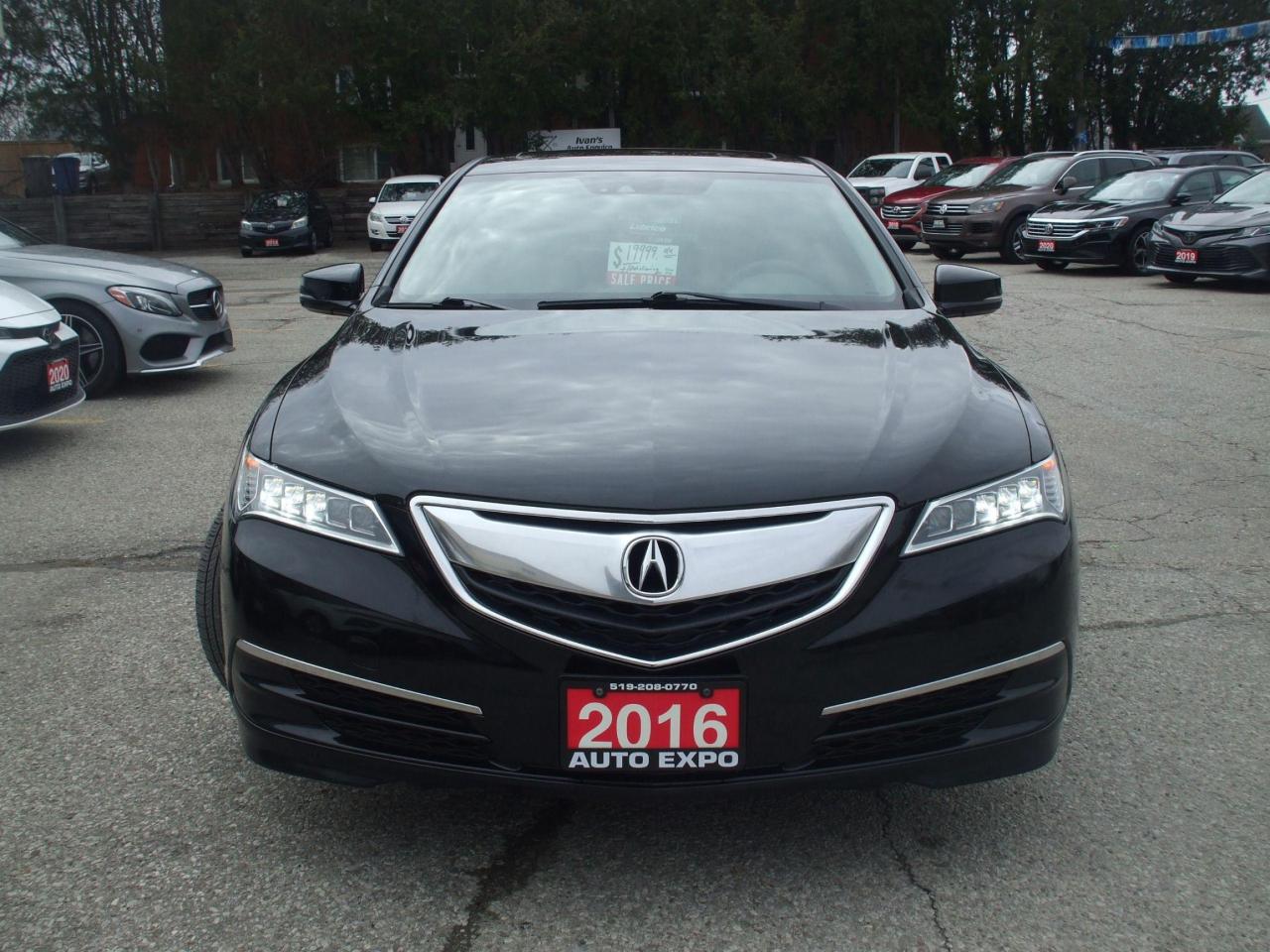 2016 Acura TLX Auto,A/C,GPS,Certified,Sunroof,2 Key's,Back up Cam