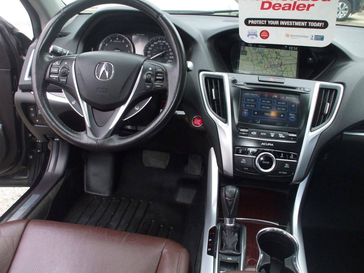 2016 Acura TLX Auto,A/C,GPS,Certified,Sunroof,2 Key's,Back up Cam