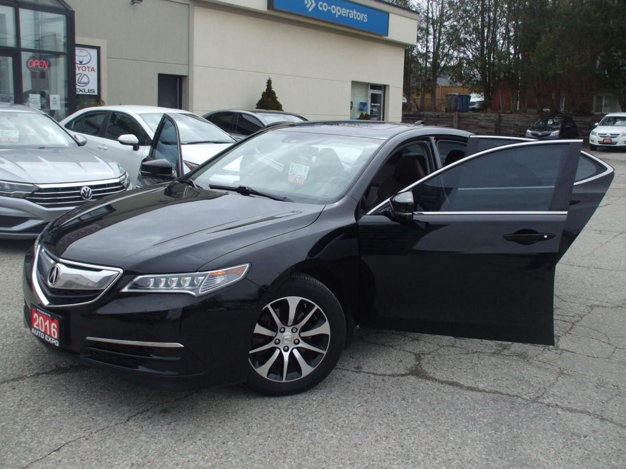 2016 Acura TLX Auto,A/C,GPS,Certified,Sunroof,2 Key's,Back up Cam