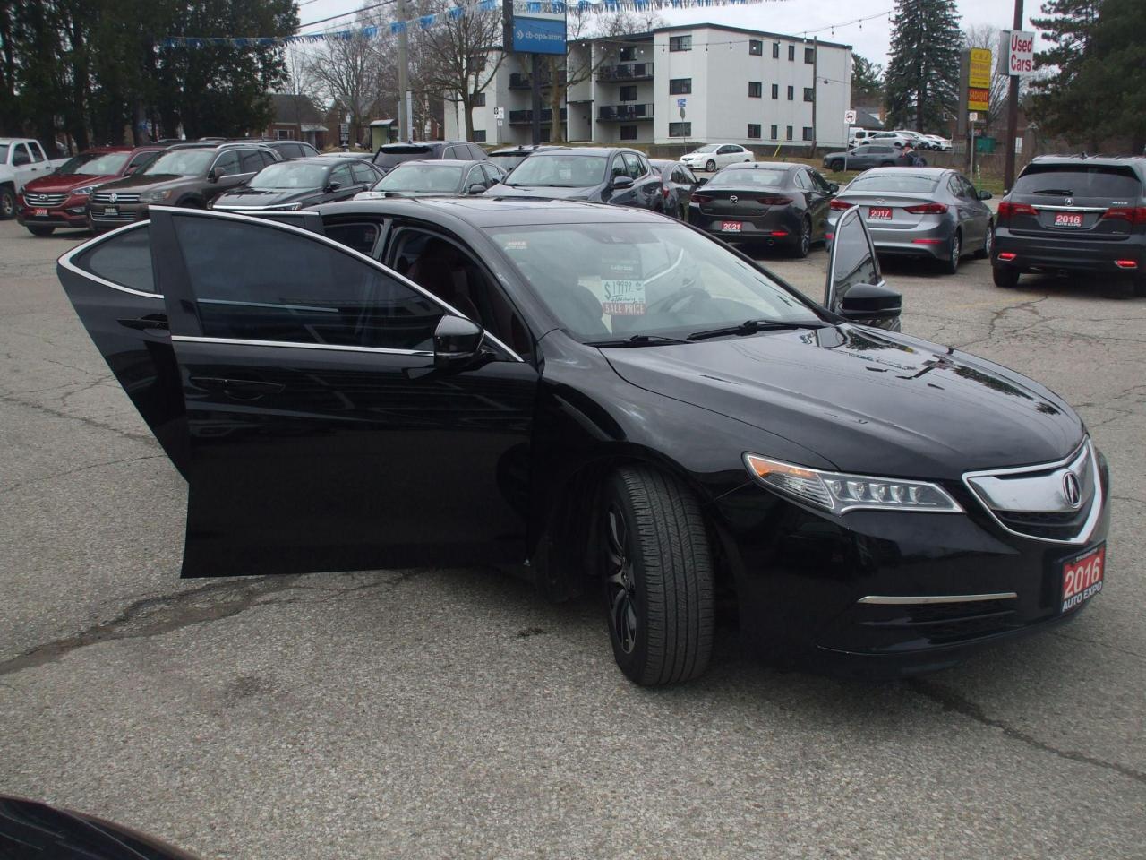 2016 Acura TLX Auto,A/C,GPS,Certified,Sunroof,2 Key's,Back up Cam