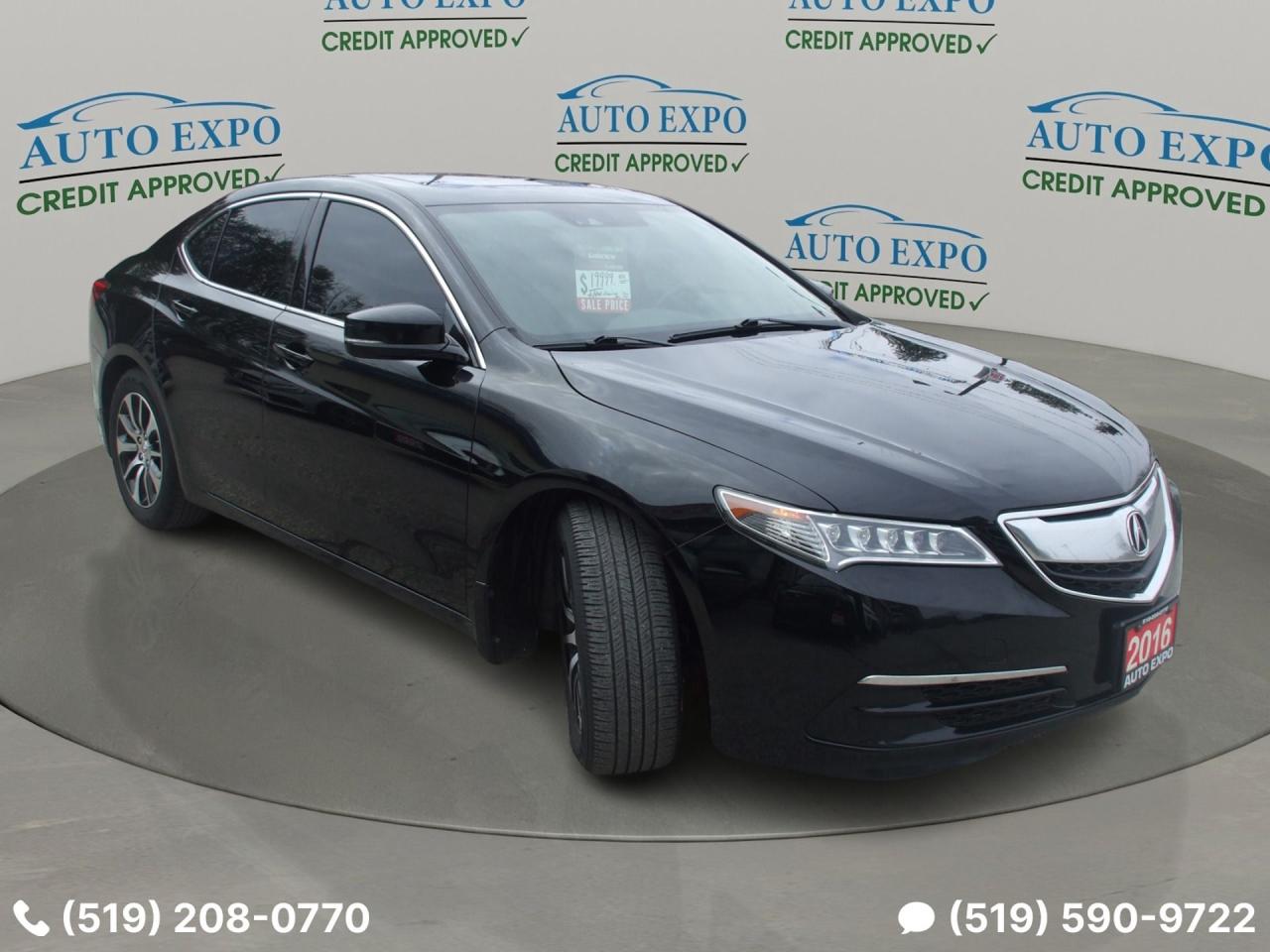 2016 Acura TLX Auto,A/C,GPS,Certified,Sunroof,2 Key's,Back up Cam