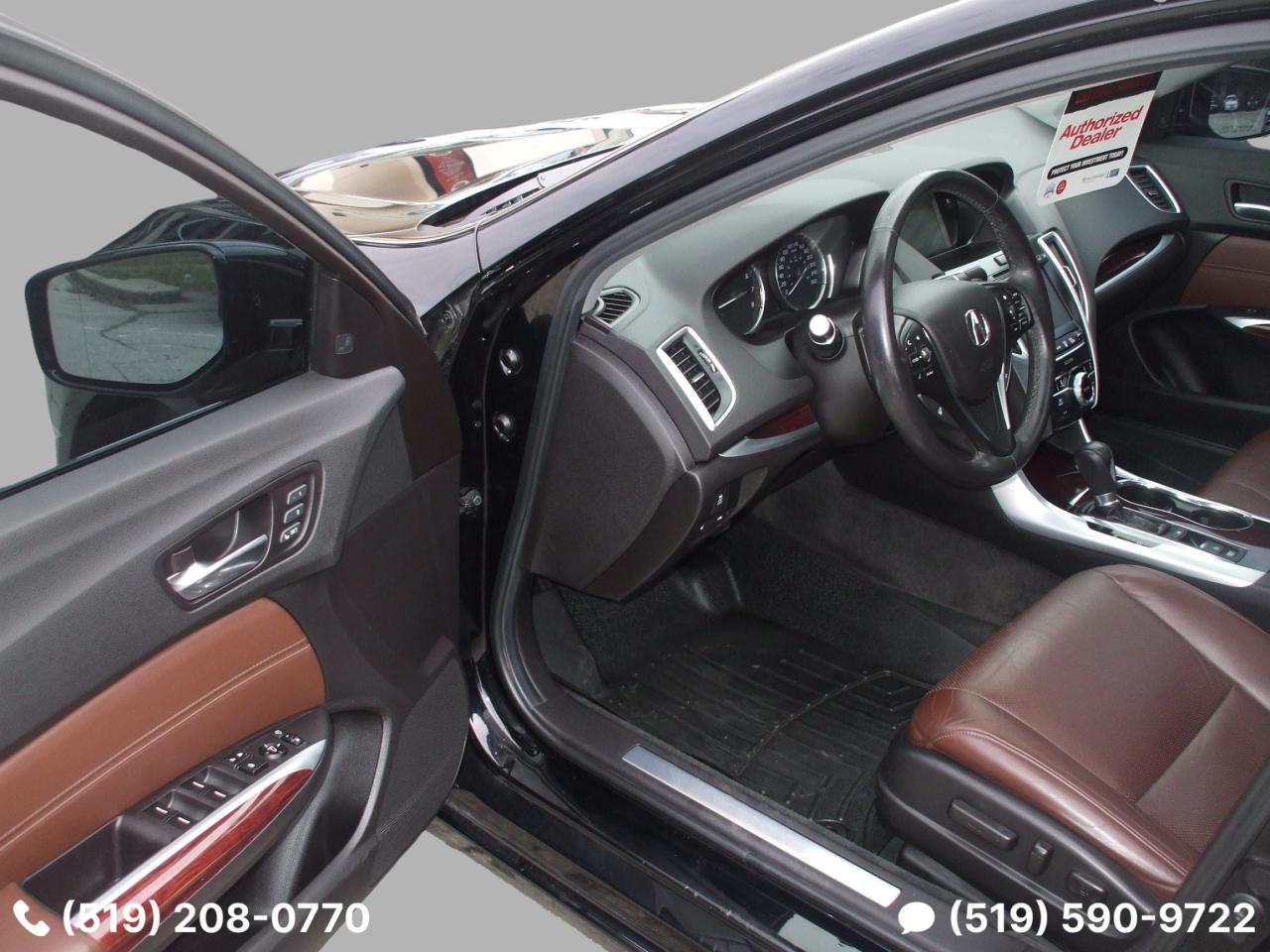 2016 Acura TLX Auto,A/C,GPS,Certified,Sunroof,2 Key's,Back up Cam