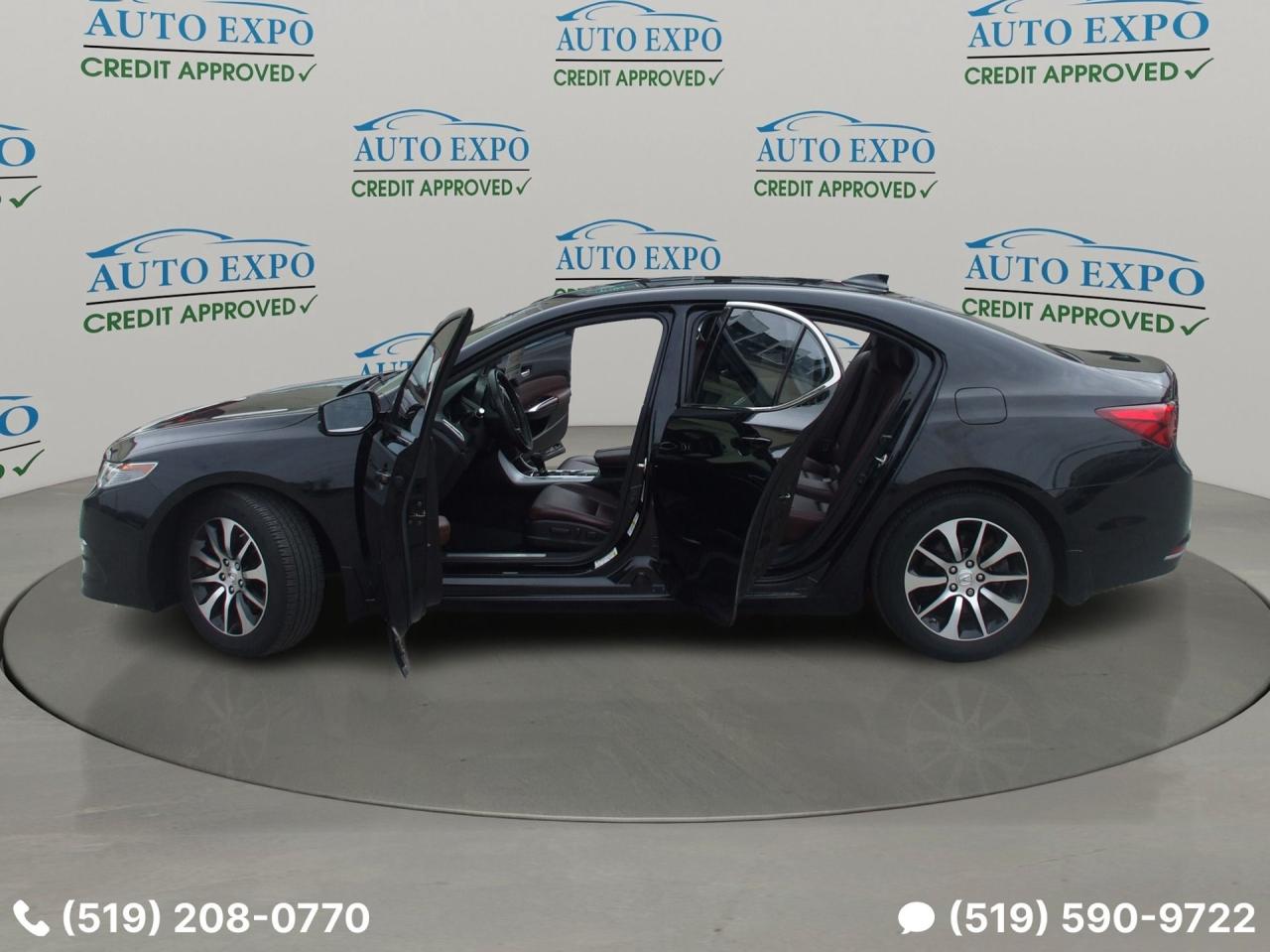 2016 Acura TLX Auto,A/C,GPS,Certified,Sunroof,2 Key's,Back up Cam