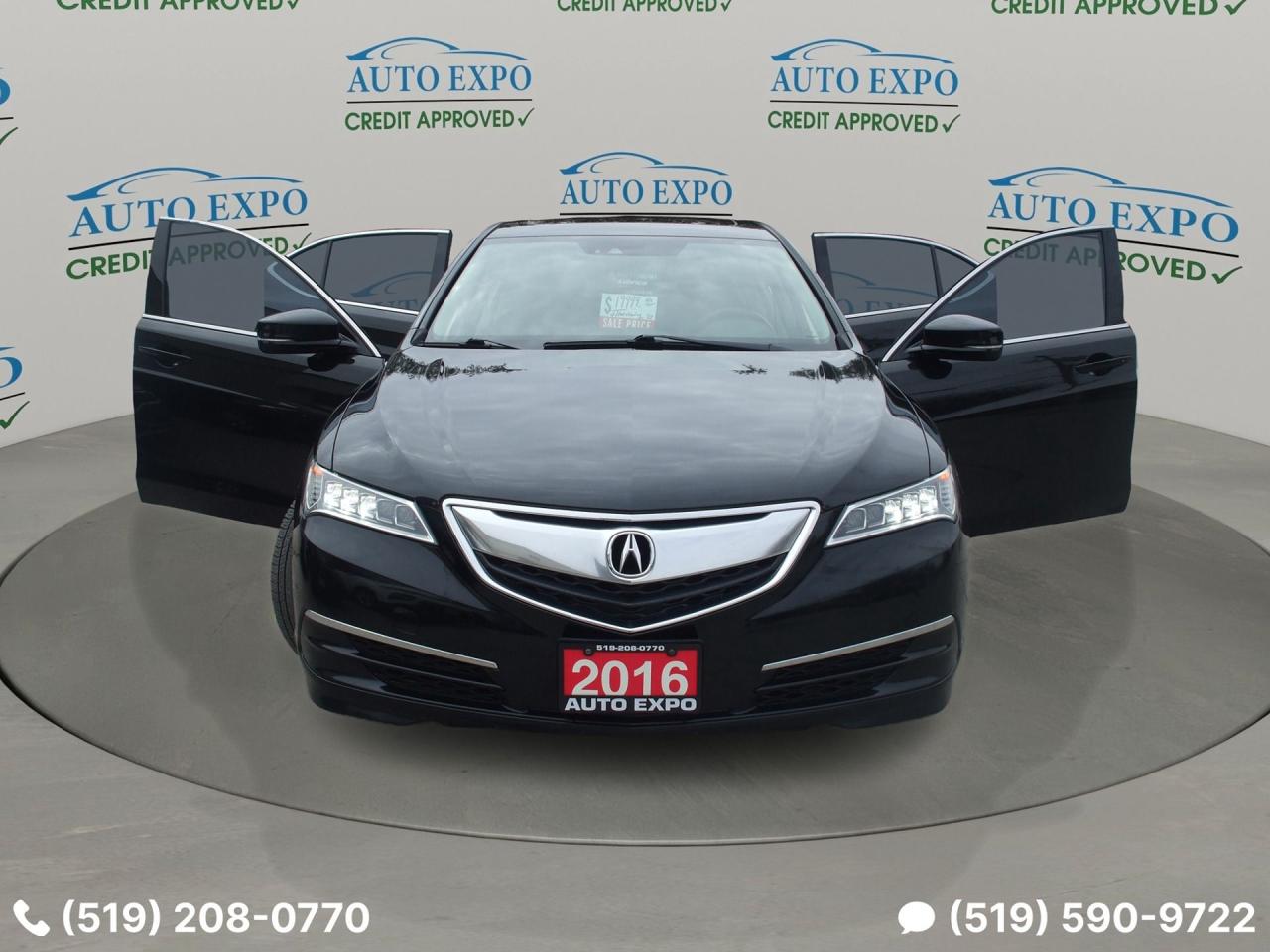 2016 Acura TLX Auto,A/C,GPS,Certified,Sunroof,2 Key's,Back up Cam