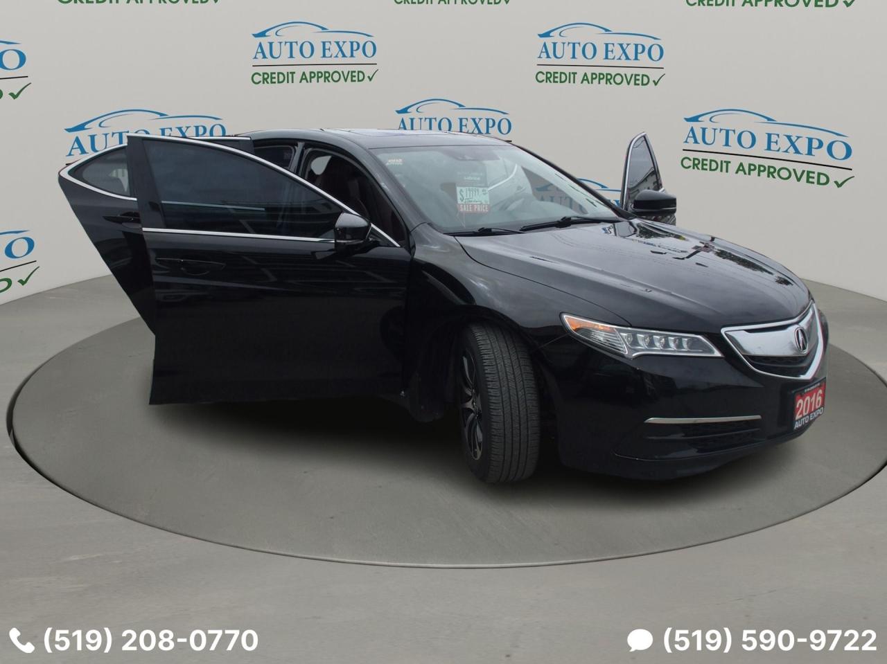 2016 Acura TLX Auto,A/C,GPS,Certified,Sunroof,2 Key's,Back up Cam