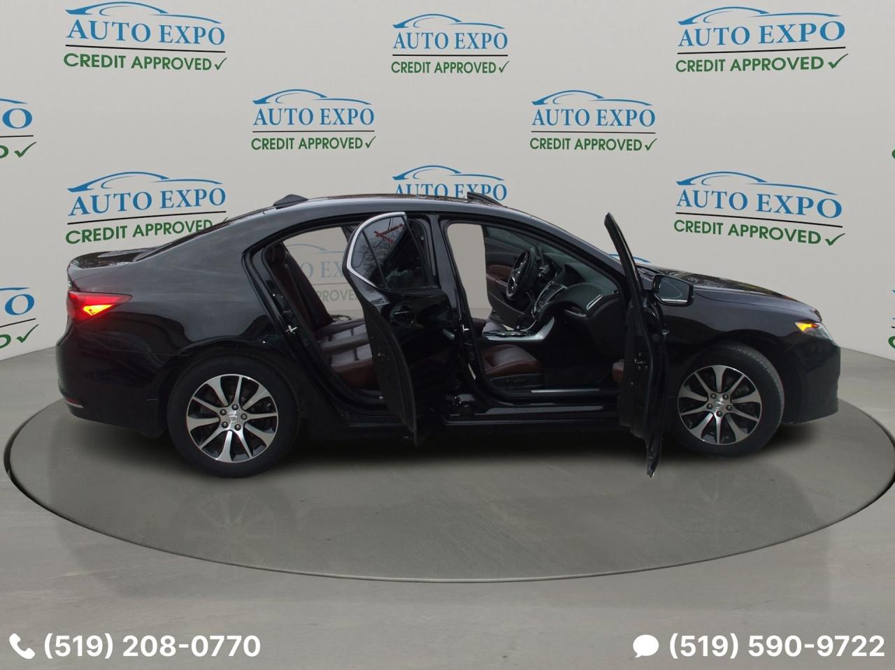 2016 Acura TLX Auto,A/C,GPS,Certified,Sunroof,2 Key's,Back up Cam