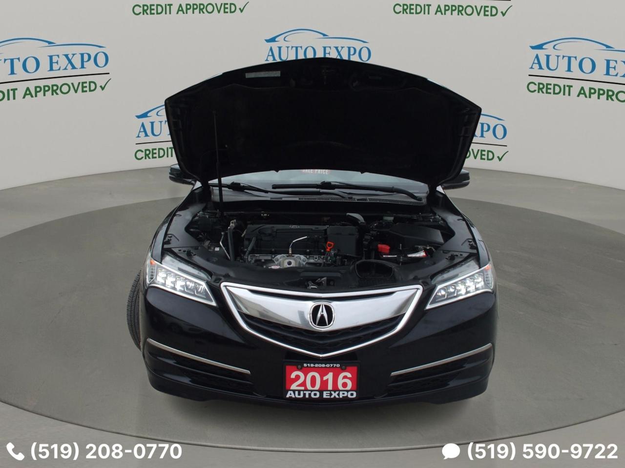 2016 Acura TLX Auto,A/C,GPS,Certified,Sunroof,2 Key's,Back up Cam