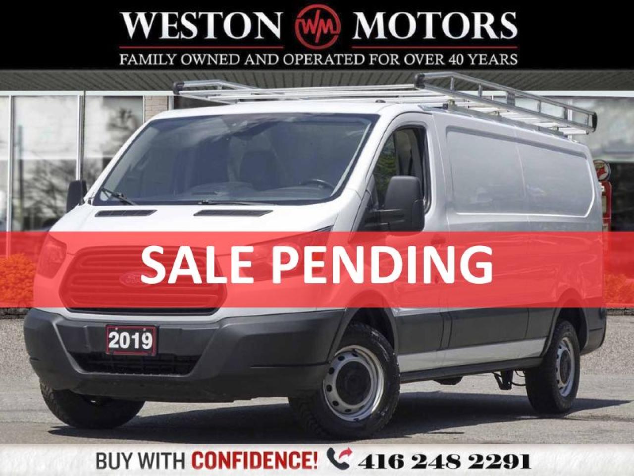 Used 2019 Ford Transit 250 NAVI*SLIDING DOORS*VINYL SEAT*LOW ROOF*SHELVING for sale in Toronto, ON