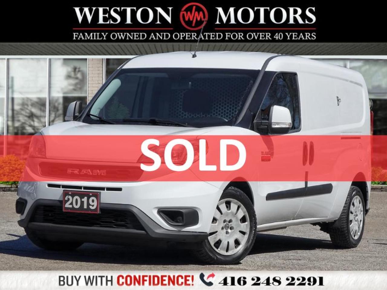 2019 RAM ProMaster City SLT*REV-CAM*SHELVING*NAVI*POWER GROUP