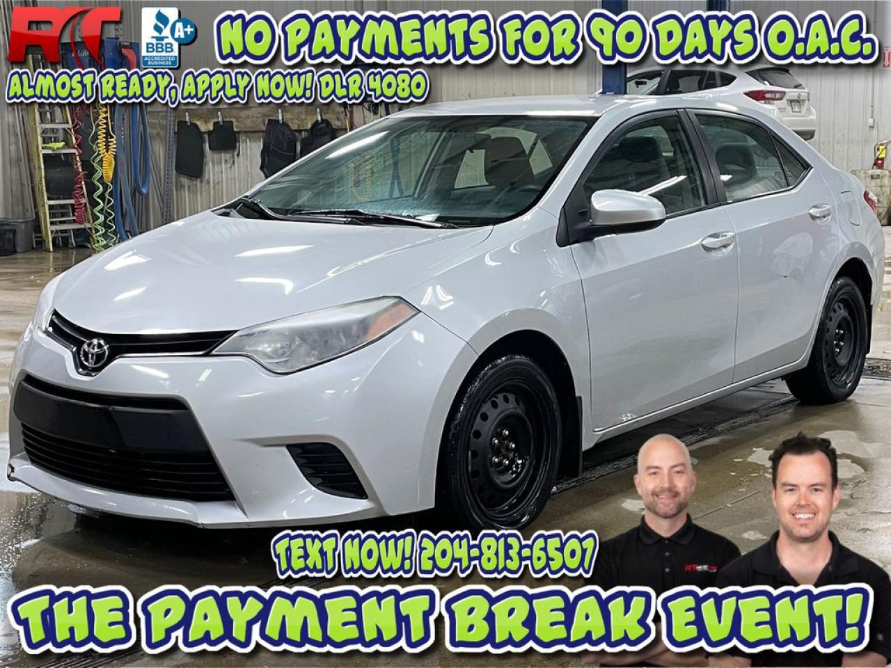 Used 2014 Toyota Corolla LE for sale in Winnipeg, MB
