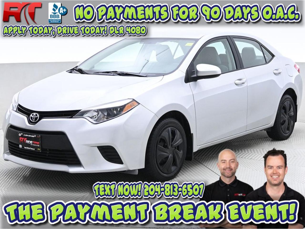 Used 2014 Toyota Corolla LE for sale in Winnipeg, MB