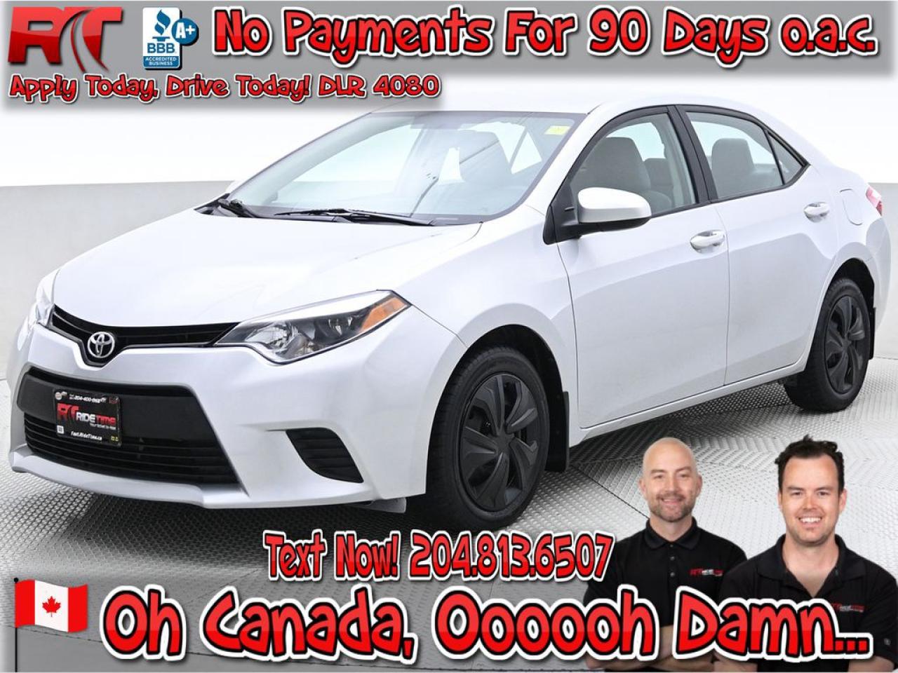 Used 2014 Toyota Corolla LE for sale in Winnipeg, MB