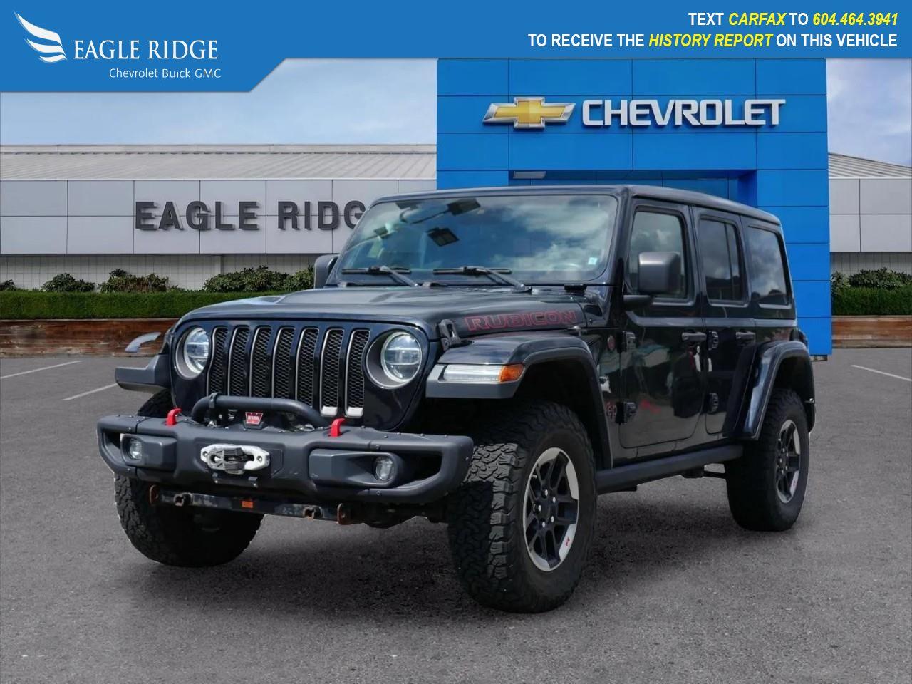 Used 2019 Jeep Wrangler Unlimited Rubicon Power Top Quarter Window Storage Bag, Power windows, Rear anti-roll bar, Remote keyless entry, Removable Rear Quarter Windows, Sky Power Soft Top w/1-Touch for sale in Coquitlam, BC